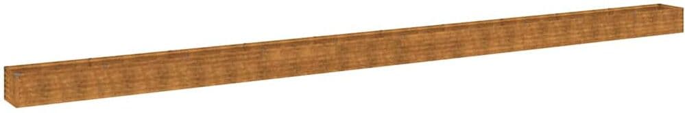 vidaXL Lit surélevé de jardin 960x50x36 cm acier corten