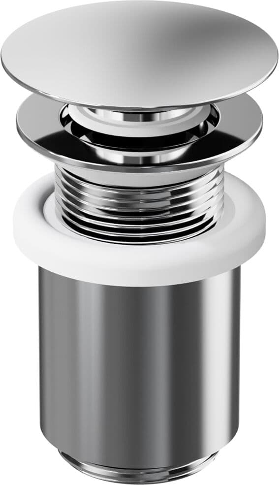 Série 100 Steinberg Série 100 chrome, pour lavabo, avec serrure à pression