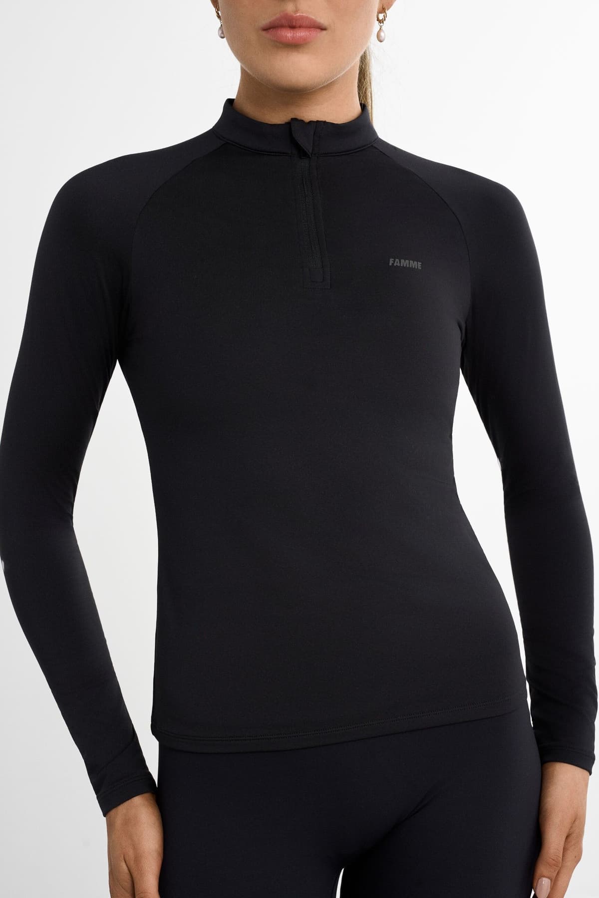 FAMME - Warming Long Sleeve - Black / S