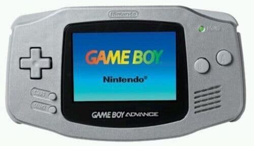 Nintendo Game Boy Advance   Silver
