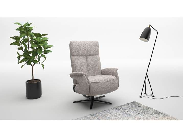 TV-Sessel SIT & MORE Triple Seven Xtra large, bis 200kg belastbar, mit Herz-Waage Funktion , silber, B:86cm H:113cm T:86cm, 100%Polyester, Sessel, TV-Sessel, inkl. Kopfteil- & Drehfunktion, wahlweise mit Akku und Aufstehhilfe
