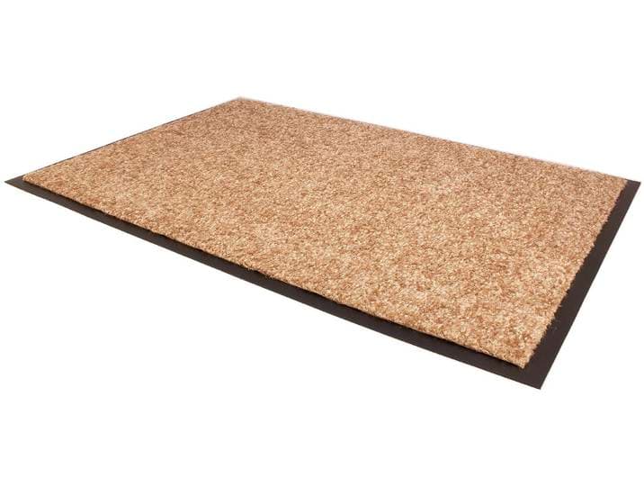 Fußmatte Schmutzfangmatte CLEAN PRO, Made in Belgium , beige (creme), B:120cm H:8mm L:180cm, Polyamid, PRIMAFLOR-IDEEN IN TEXTIL, Teppiche, Fußmatte, Uni-Farben, UV-beständig, strapazierfähig, waschbar