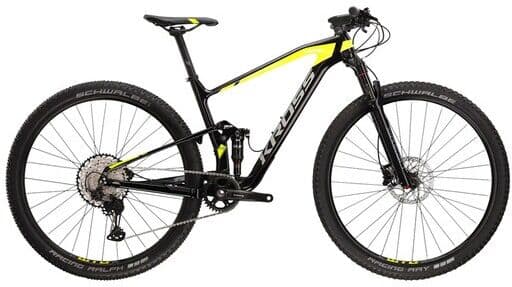 Kross Bicicleta de montaña Earth 3.0 .  (M) Negro / Amarillo