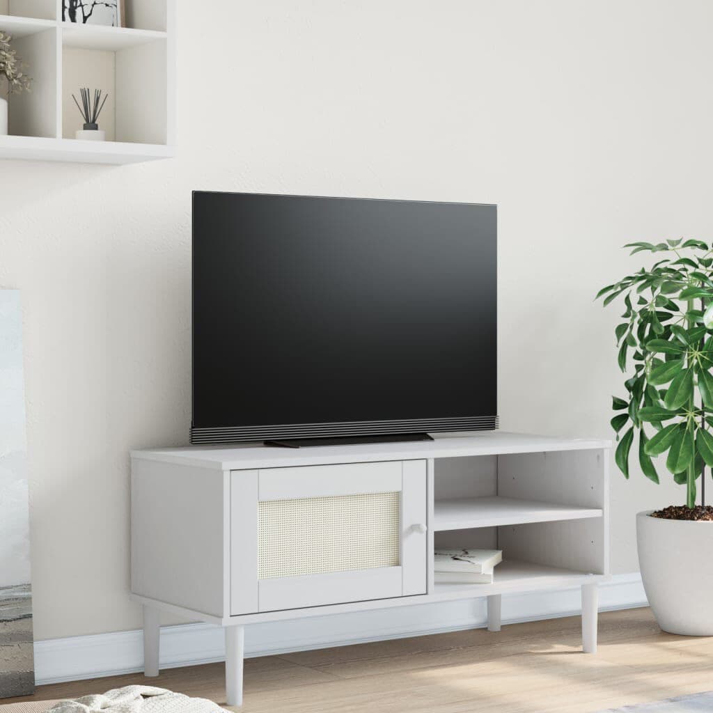 17 Stories Nahit TV Stand for TVs up to 48" White 48"