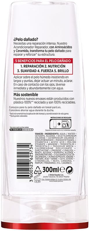 L'Oréal París Elvive Total Repair 5 Condicionador Reconstituinte 300 ml