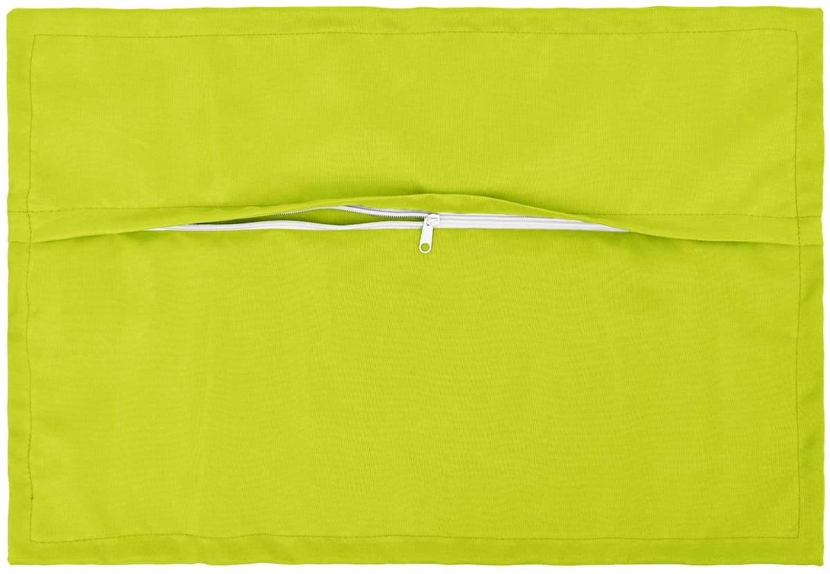 vidaXL Housse de coussin 2 pc HOUTEN Vert vif. 50 x 80 cm Polyester