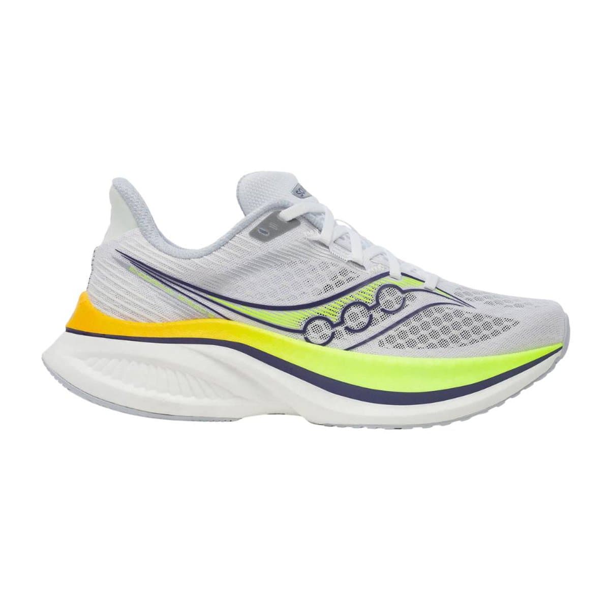 Tênis Saucony Endorphin Speed 5 Branco Amarelo AW25 Mulher, Tamanho 38 - EUR Mulher