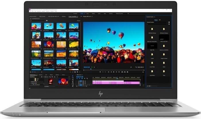 HP ZBook 15U G5   i7-8650U   15.6"   8 GB   256 GB SSD   FHD   WX 3100   Bakgrundsbelyst tangentbord   Win 11 Pro   DE