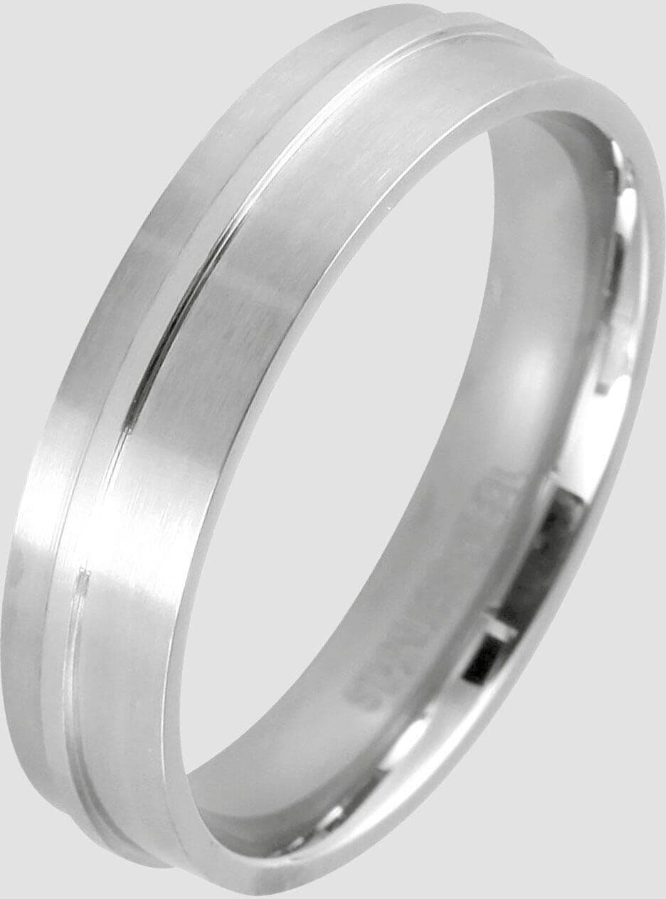 Fingerring ADELIA´S "Herren Ring aus Edelstahl" Gr. 70, silber, Fingerringe, Herren, 70, Edelstahl, Fingerring