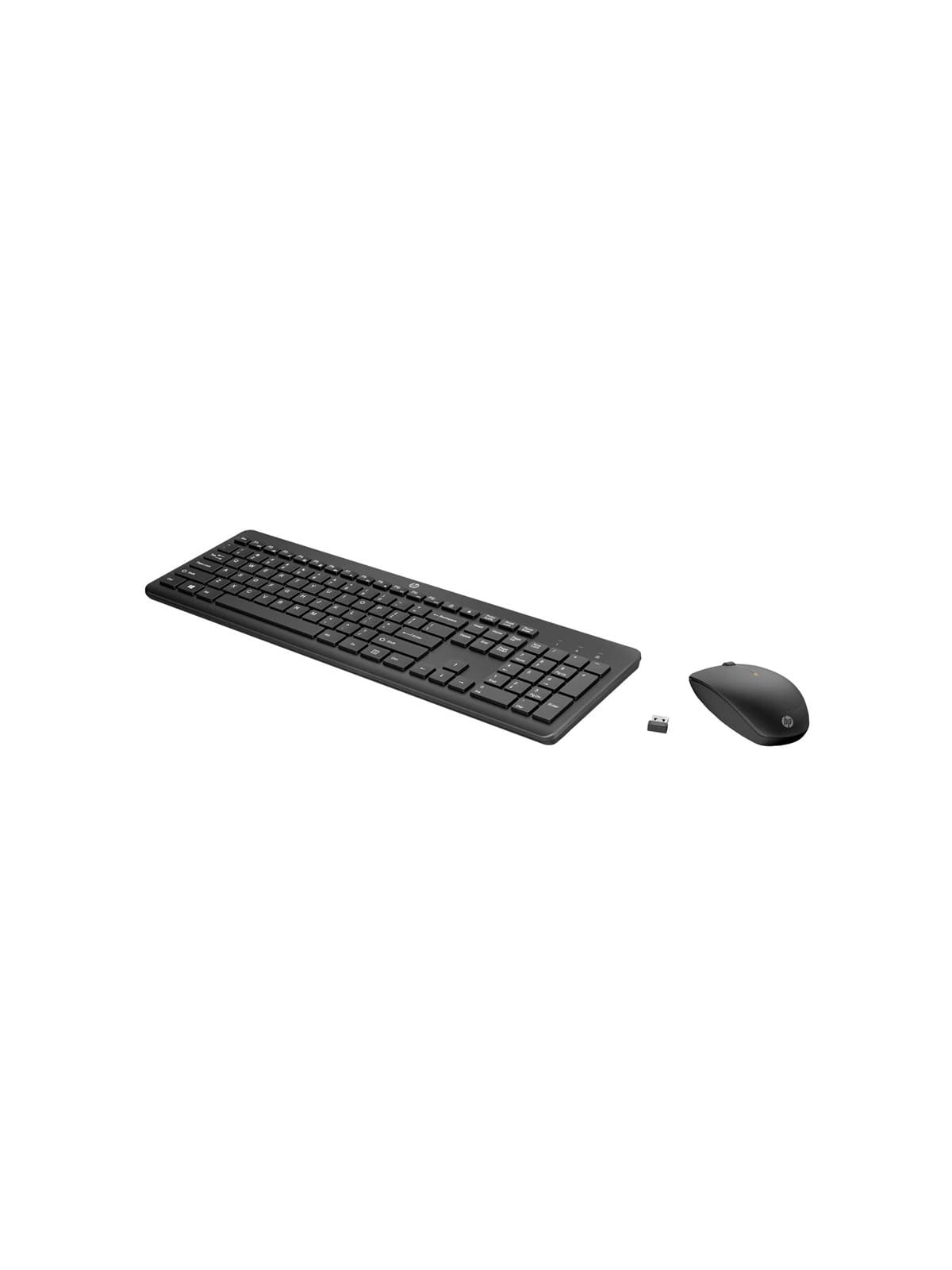 HP 235 - Tastatur & Maus Set - Französisch - Schwarz