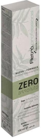 RETRO' PROFESSIONAL RETRO' ZERO ASSOLUTO FREE TINTURA 100ML, 6.5 Biondo Scuro Mogano
