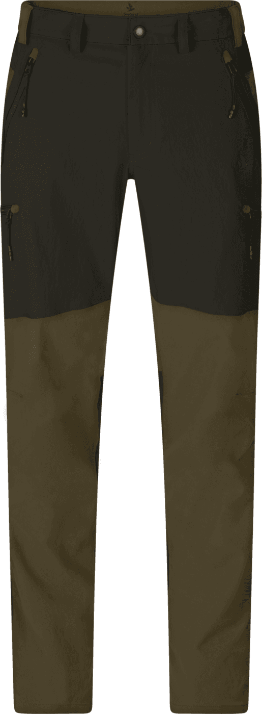 Seeland Men's Outdoor Stretch Trousers Grizzly Brown/Duffel Green 48