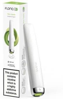 Flonq Plus E Sour Apple - 20 mg nicotine - 1  single unit