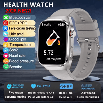 Inspire Essentials VitalScan Pro Health Monitoring Smart Watch With Bluetooth Calling 4