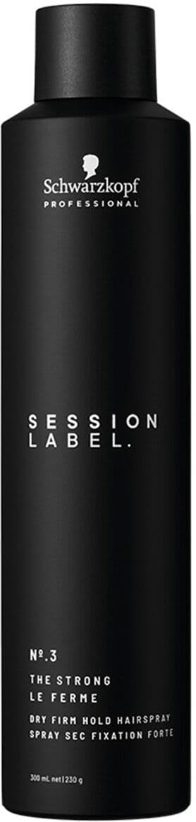300ml Schwarzkopf Professional Session Label The Strong