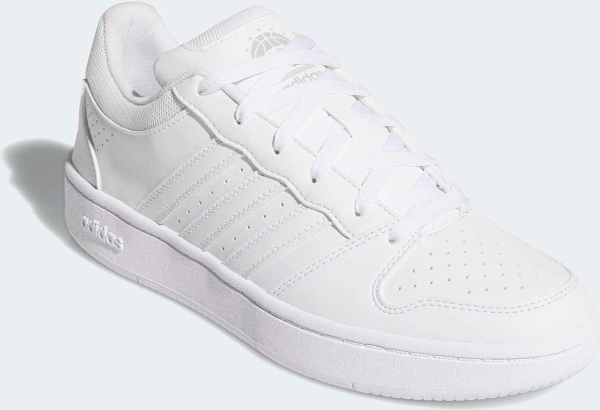 Sneaker ADIDAS SPORTSWEAR "HOOPS CLASSIC", Herren, Gr. 47, weiß (cloud weiß, ftwr weiß, grau two), Synthetik, Schuhe Sneaker