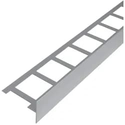 Balkonprofil T-Form silber (H= 40 mm, L= 300 cm)