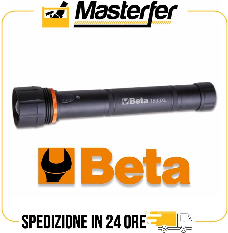 Beta 1833XL Torcia LED ad alta luminosità in alluminio 1500 Lumen