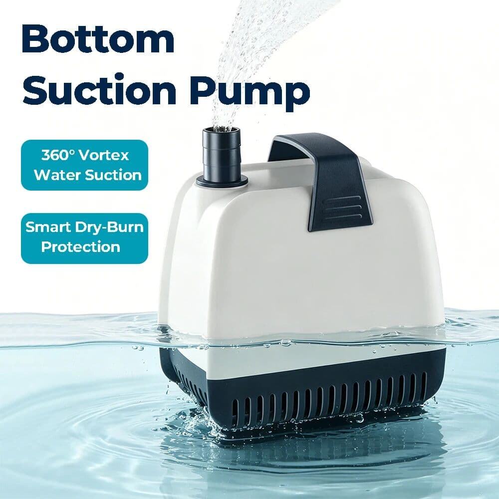 NONE Bottom Suction Water Pump 15/25/35/55/85W Aquarium Submersible Pump Circulation Pump For Fish Tank Pond Garden Fountain