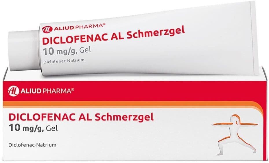AL Aliud Pharma Diclofenac AL Schmerzgel 10 mg / g für akute Muskelschmerzen
