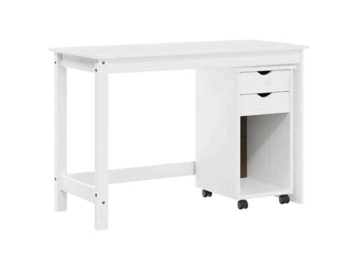 KTHLBRH Set aus Schreibtisch und Schrank, 2-teilig, weiß, mit LED und Große Fächer, sichere Schubladen, verstellbare Höhe, Verwendung im Innen- und Außenbereich, einfache Reinigung