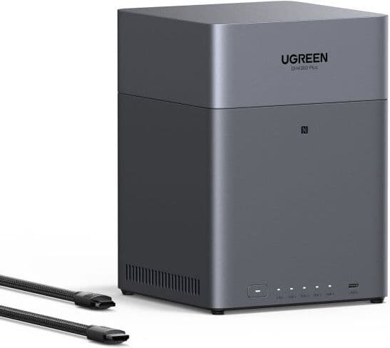 Ugreen nasync dh2300 nas system 2-bay 8tb incl. 2x wd wd40efzz nas ...