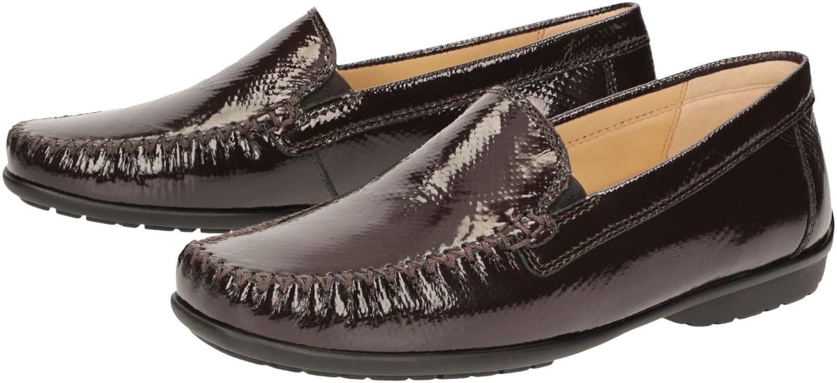 Slipper SIOUX "Cortizia-705-H", Damen, Gr. 41 (UK 7), braun (dunkelbraun), Schuhe Slipper