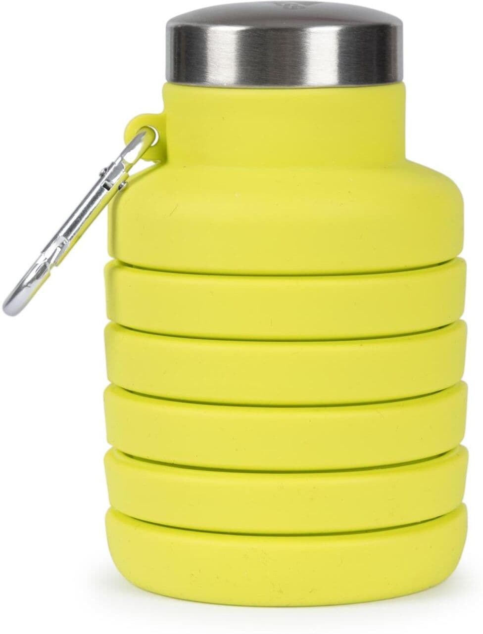Trespass Vavo - Folded Silicon Bottle With Caribiner - Pear - One Size