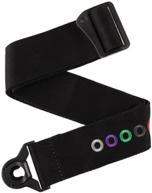 Daddario 50BAL16 Guitar Strap Schwarz mit Iconic Ball