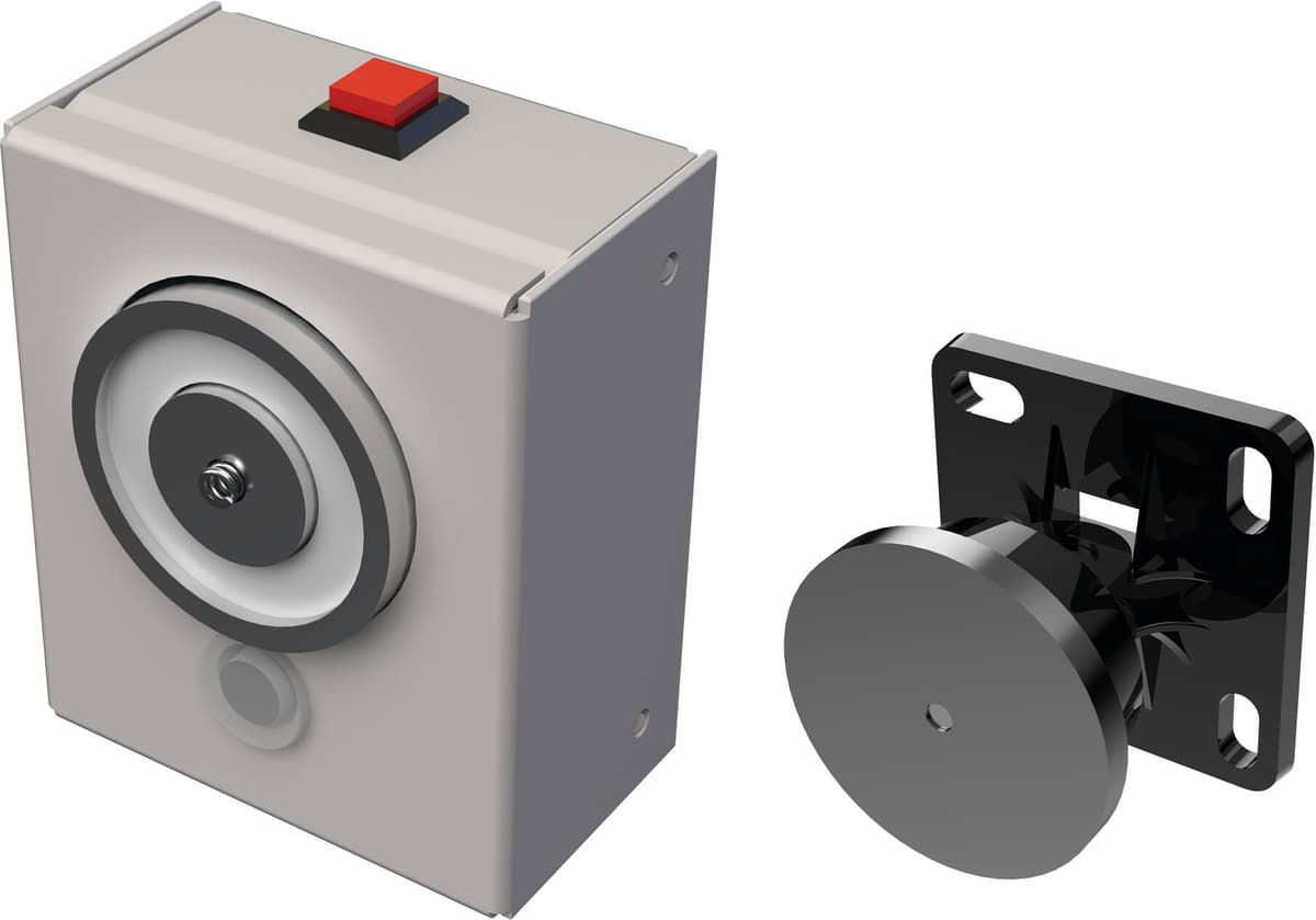 Ventouse de maintien 24 V DC murale en applique SEWOSY VMPO245M