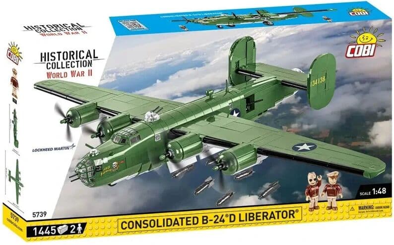 Cobi Τουβλάκια Consolidated B-24D Liberator για 7+ ετών Ετών 1445τμχ COBI-5739