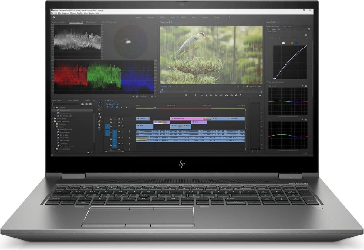 HP ZBook Fury 17 G8   i7-11850H   17.3"   16 GB   512 GB SSD   FHD   RTX A2000   Win 11 Pro   PT