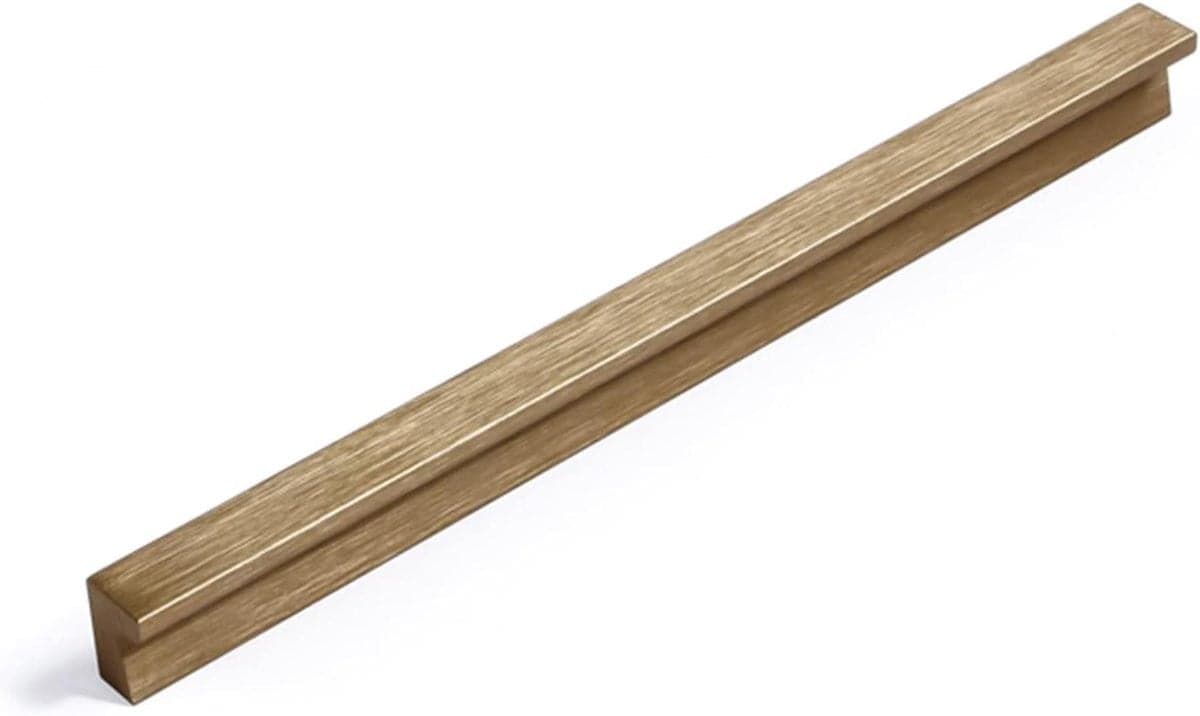 Zilverkleurige L-vorm meubelgrepen van aluminium legering met 320 mm gatafstand