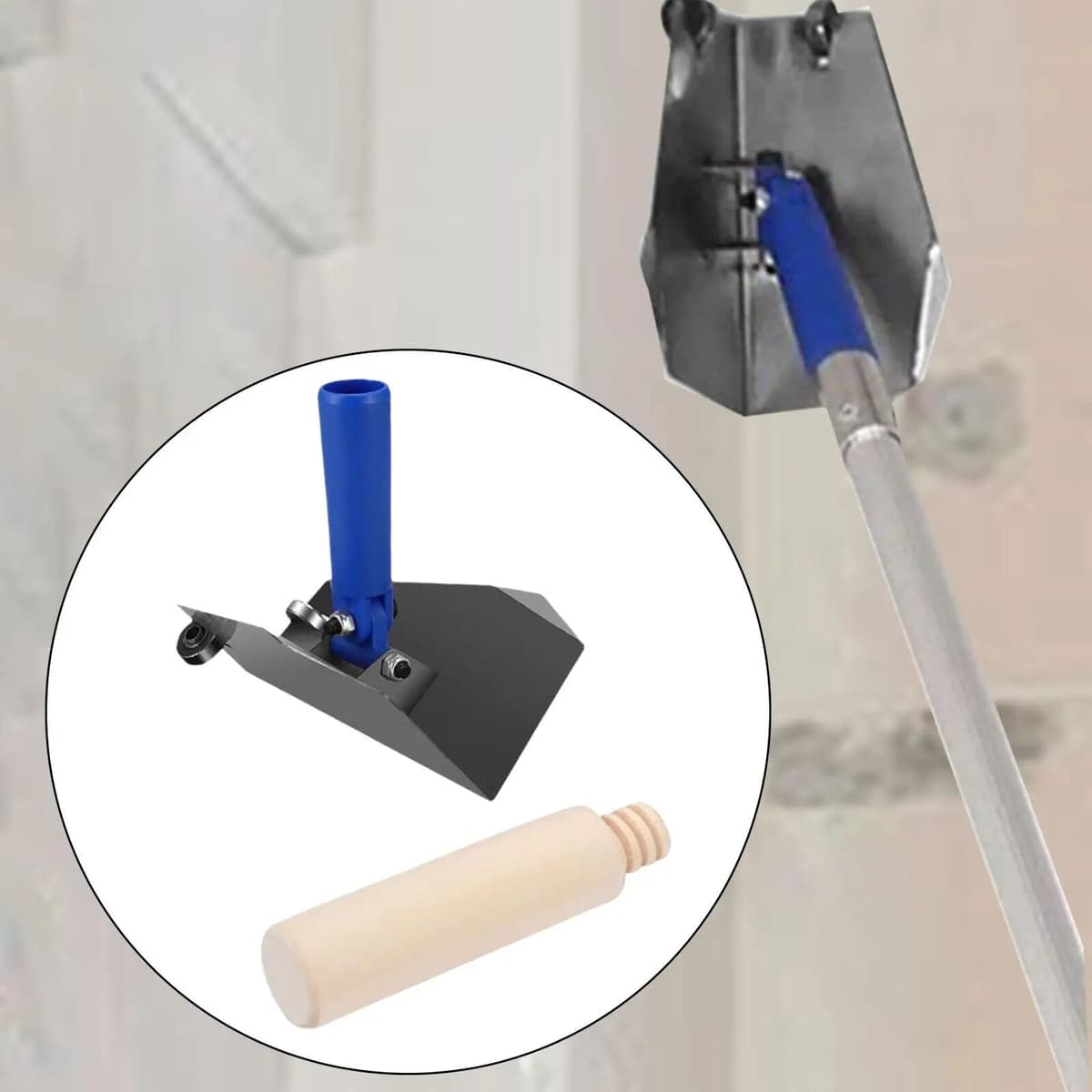 NONE Stainless Steel Internal Corner Trowel Create Smooth and Polished Finishes 90 Degree Portable Corner Knife Wall Repair Shaping