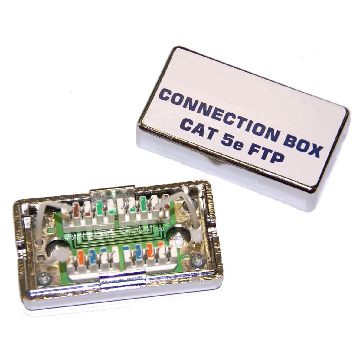 Digitus Propojovací spojka CAT5 FTP / Spojka / zárezová / RJ45-RJ45 (Netzwerk Kupplung) (SPBOXC5EFTP)