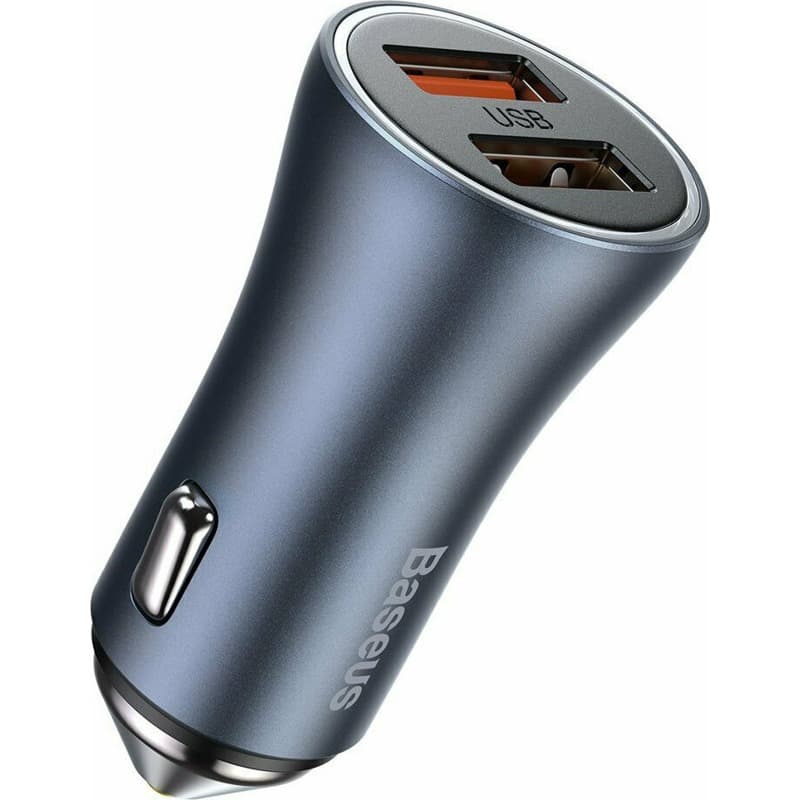 Baseus Car Charger Pro Dual 40W USB-A Dark Grey CCJD-A0G