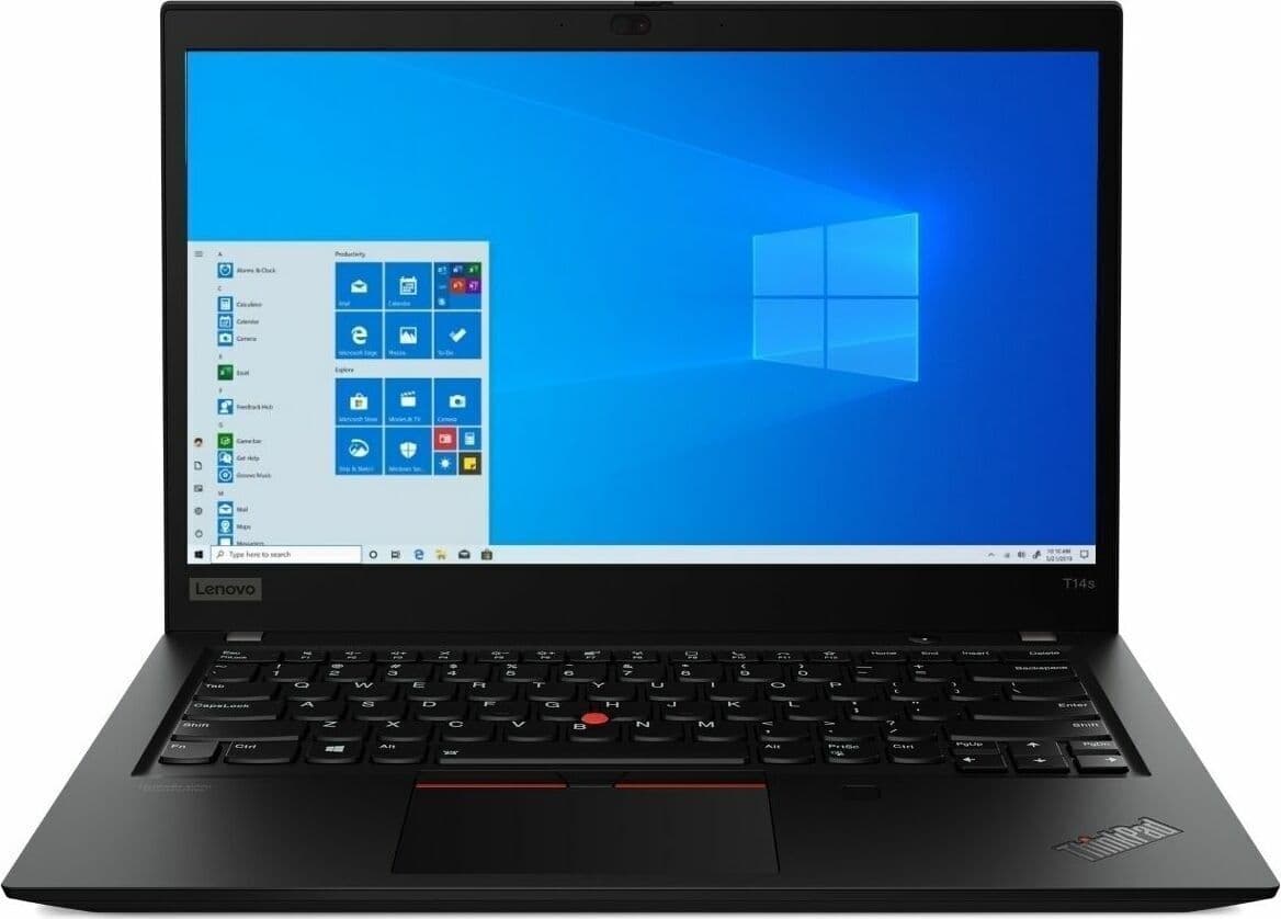 Lenovo Thinkpad T14s G1   i5-10210U   14"   16 GB   512 GB SSD   Webcam   Win 11 Home   UK