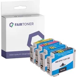 4er Multipack Set Kompatibel für Epson Stylus SX 435 W (T1291-T1294) Druckerpatronen