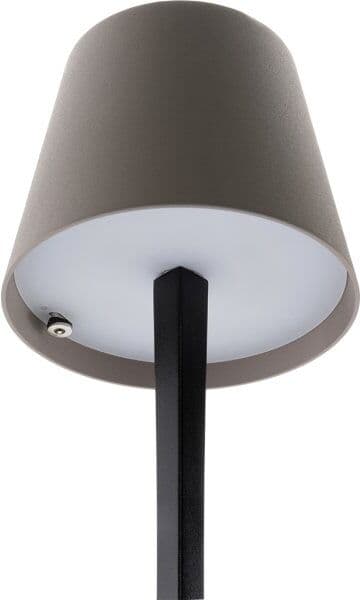 Securit® Led Bordlampe Milano, Sort/grå-Brun
