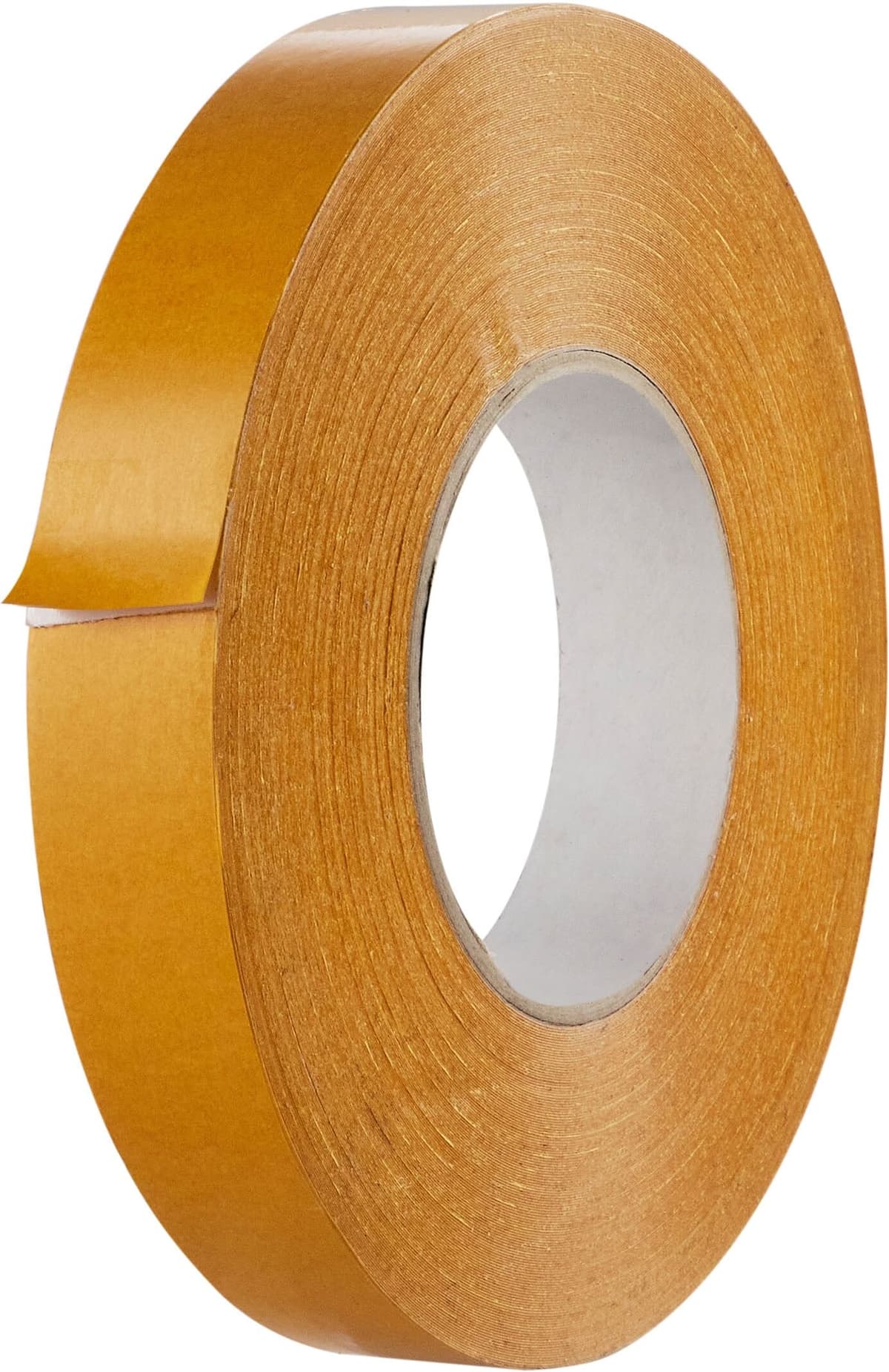 SPRINTIS 50 m Ruban adhésif en PVC double face, blanc, fort adhésif acrylique, CLM22 25 mm, PVC, papier