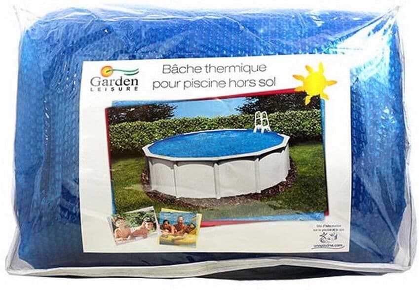 Couverture d'été à bulles Garden Leisure piscine hors-sol Ø 6,40m