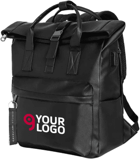 Zaino ecopelle Cavallari 15" USB e tasca laptop Personalizzate o neutre