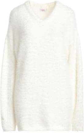 Erl Pullover Mujer Blanco M,XL Mujer