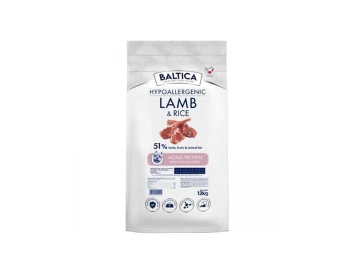 BALTICA Nutraceutic Hypoallergenic S Lamm mit Reis - Trockenfutter für Hunde - 12kg