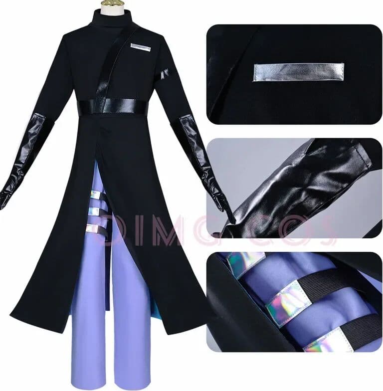 NONE Alien Stage Ivan Till Cosplay Costume  Jacquard Fabric Anime Chinese Style Uniform Halloween Costumes for Women Game
