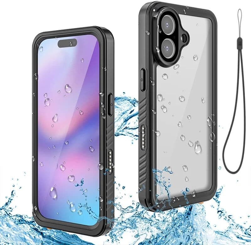 Shellbox Upgraded Waterproof Phone Case for iPhone 17 Pro Max/17 AIR/16/15/14/13360 Full Coverage IP68 Certification