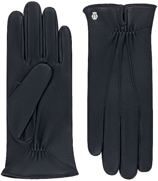 ROECKL Lederhandschuhe ANTWERPEN dunkelblau   7 7