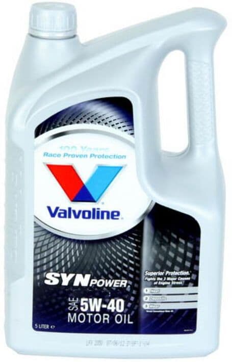 Motoröl VALVOLINE 908763 Synpower 5W40 5L