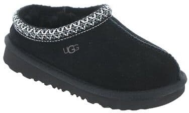 UGG Tasman II (Boys' Toddler-Youth) Casual Shoes in Black, Size 2 Youth M, Leather