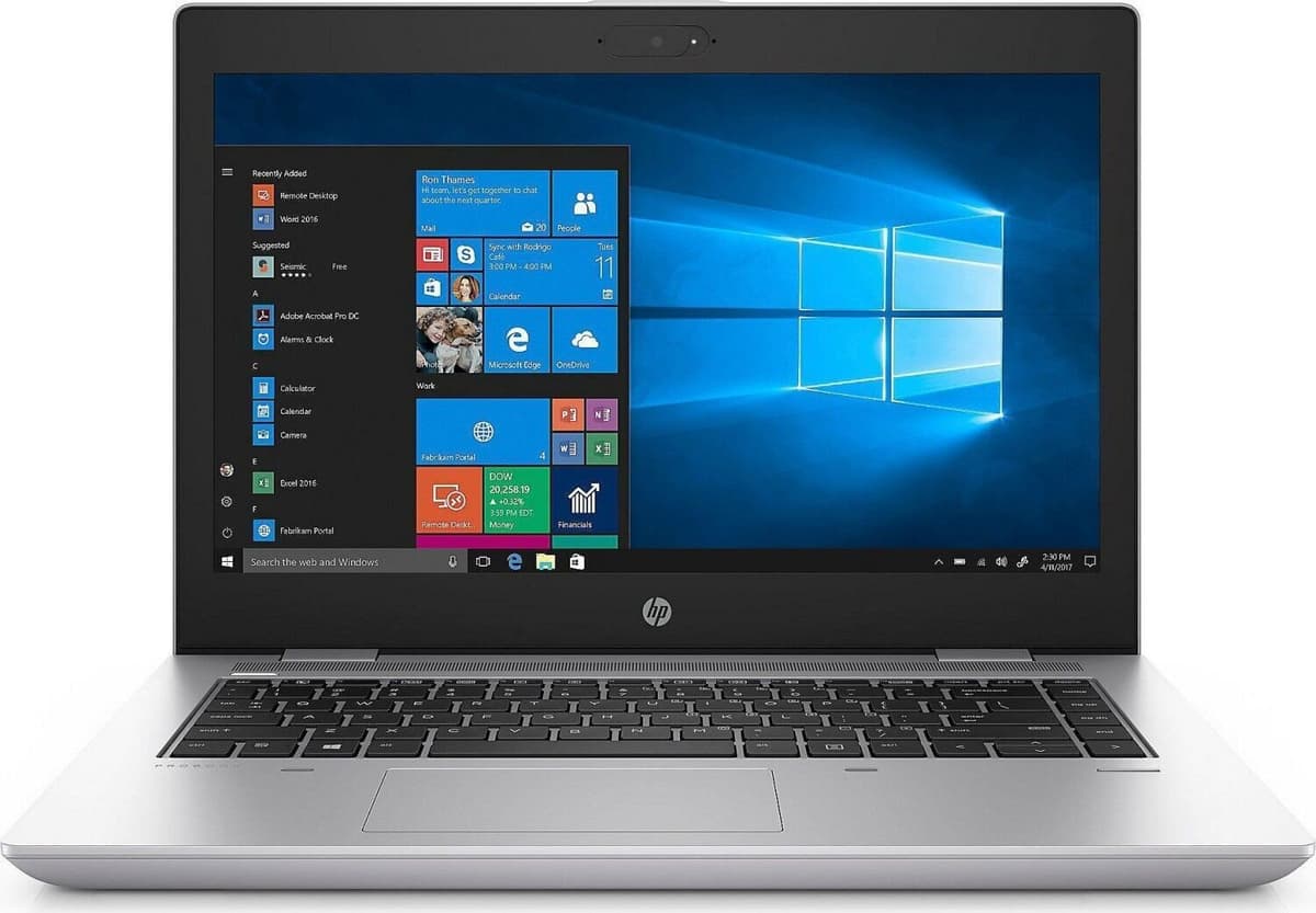HP ProBook 640 G5   i5-8365U   14"   16 GB   256 GB SSD   FHD   Rétroéclairage du clavier   Win 11 Pro   IT - Refurbished